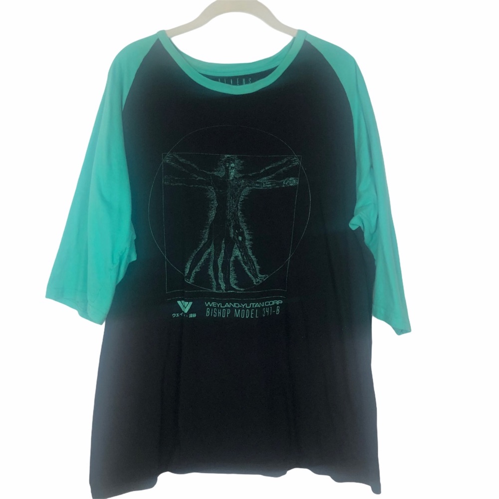 Aliens Bishop Model 341-B Graphic Jersey Style Tee